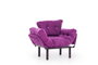 Atelier Del Sofa Nitta Single - Púrpura